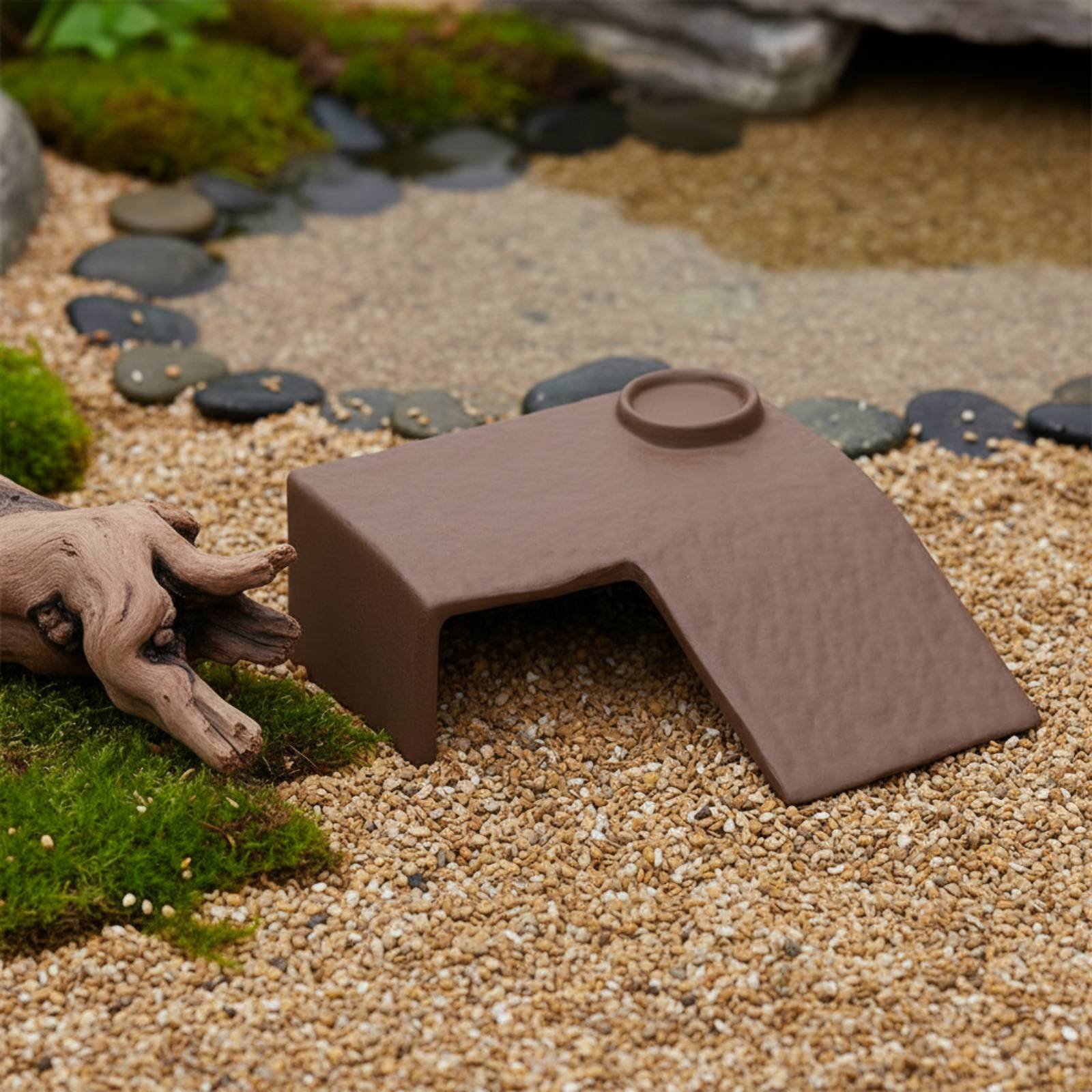 2 Pieces Turtle Basking Dock E - Hide Cave Ceramic 리뷰 및 가격