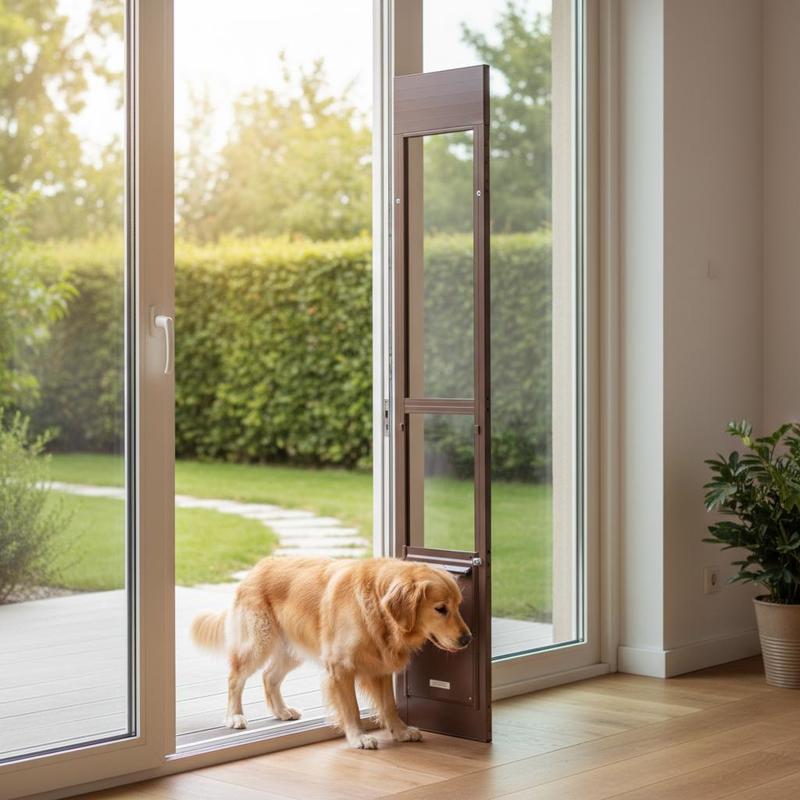 Dog Door for Sliding Glass Doo - Glass Door Hinge 리뷰 및 가격
