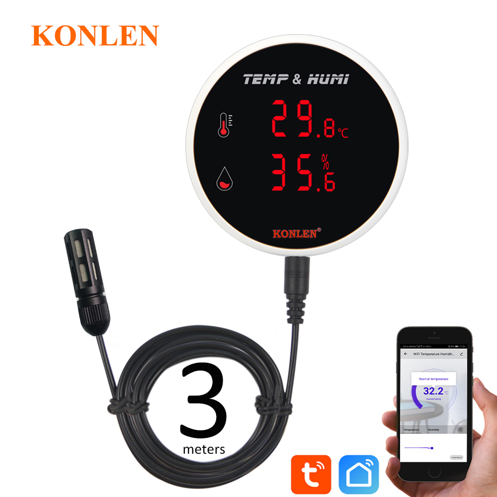 Tuya WIFI Temperature Humidity - Digital Hygrometer Probe 리뷰 및 가격