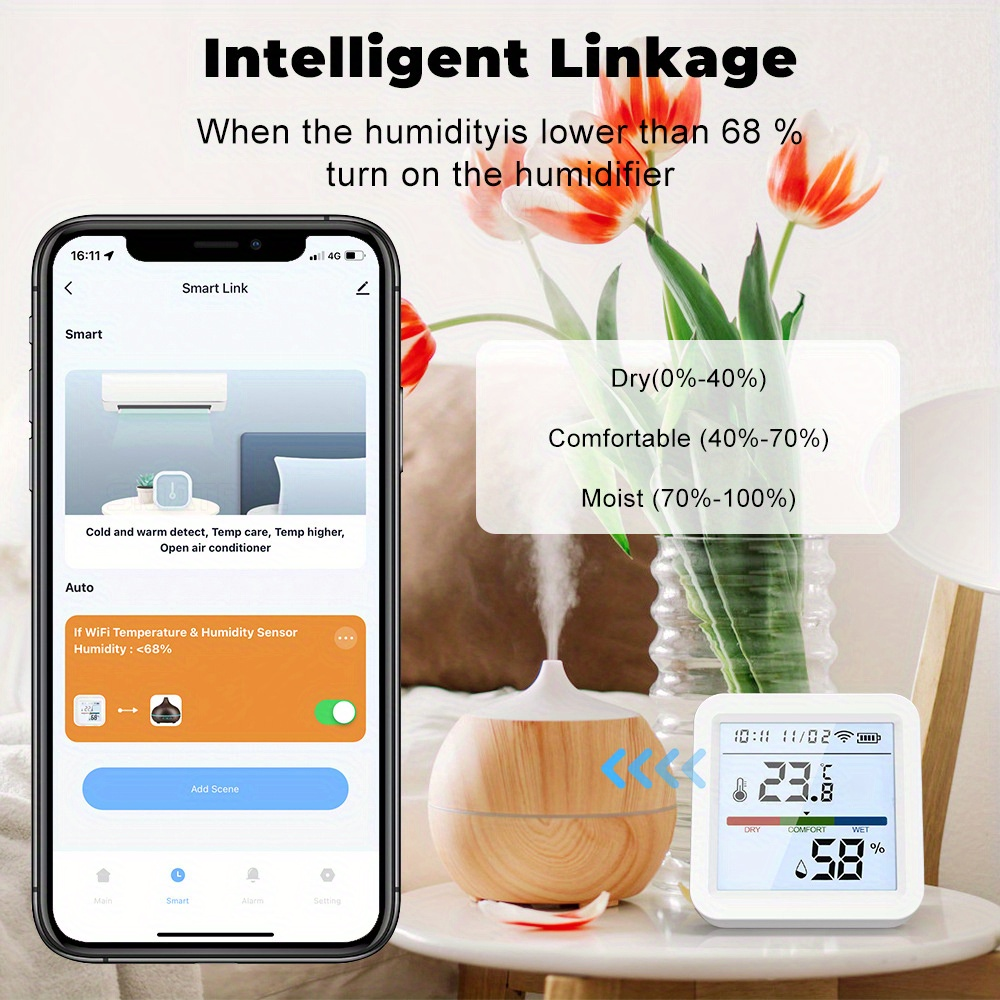 Tuya WiFi Temperature Humidity - Digital Hygrometer Probe 리뷰 및 가격