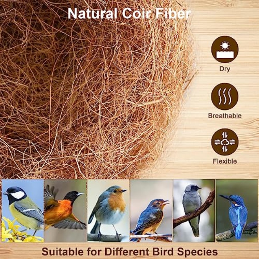 PCS Coconut Fiber for Bird Nes - Substrate Coconut Fiber 리뷰 및 가격