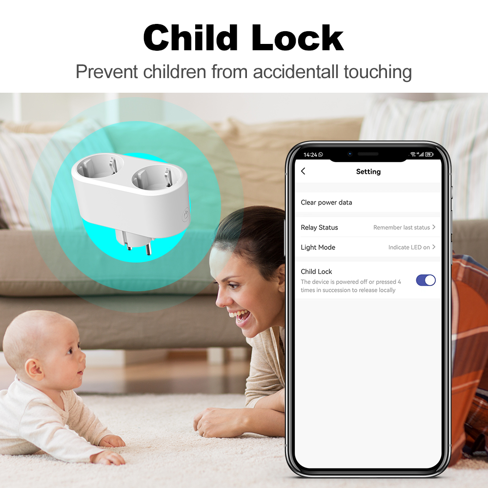 Tuya WiFi Dual Outlet 16A APP  - Timer Dual Outlet 리뷰 및 가격