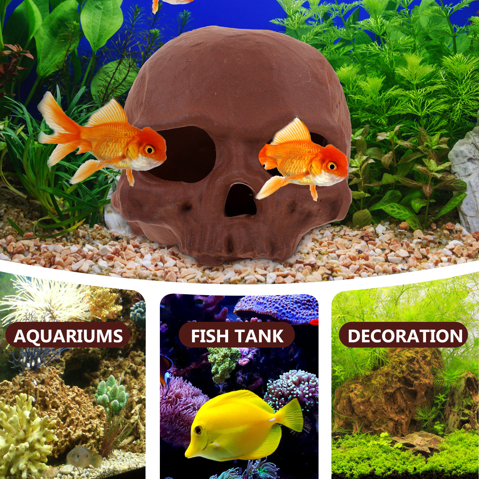 Ceramic Fish Tank Decoration S - Hide Cave Ceramic 리뷰 및 가격
