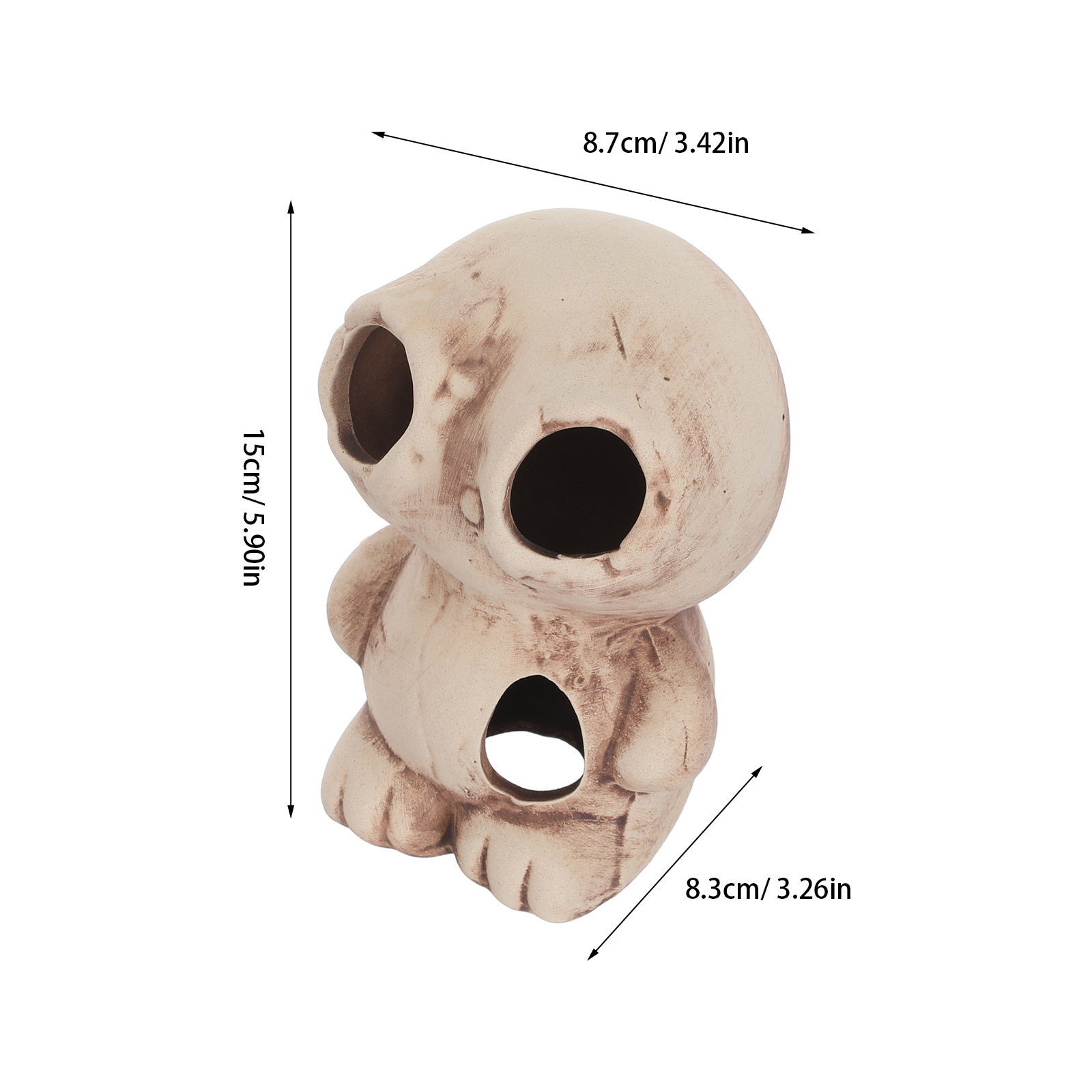 Aquarium Shrimp Shelter House  - Hide Cave Ceramic 리뷰 및 가격