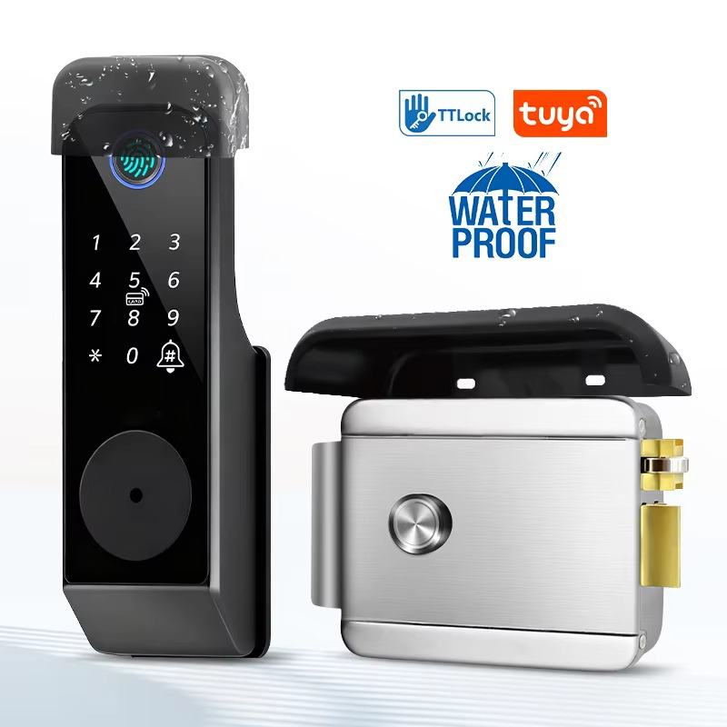 Waterproof Fingerprint Lock Tu - Glass Door Hinge 리뷰 및 가격