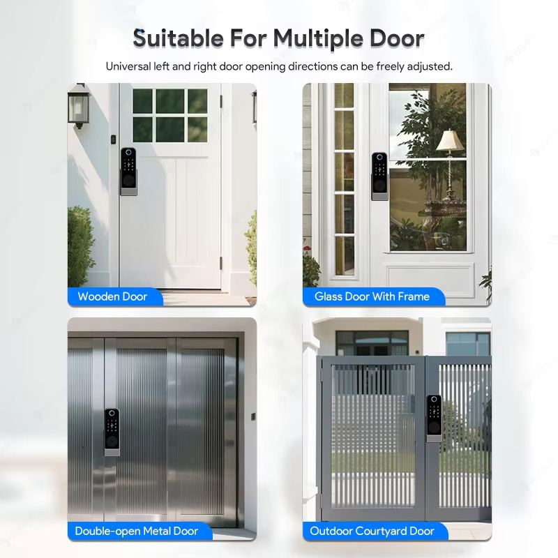 Waterproof Fingerprint Lock Tu - Glass Door Hinge 리뷰 및 가격