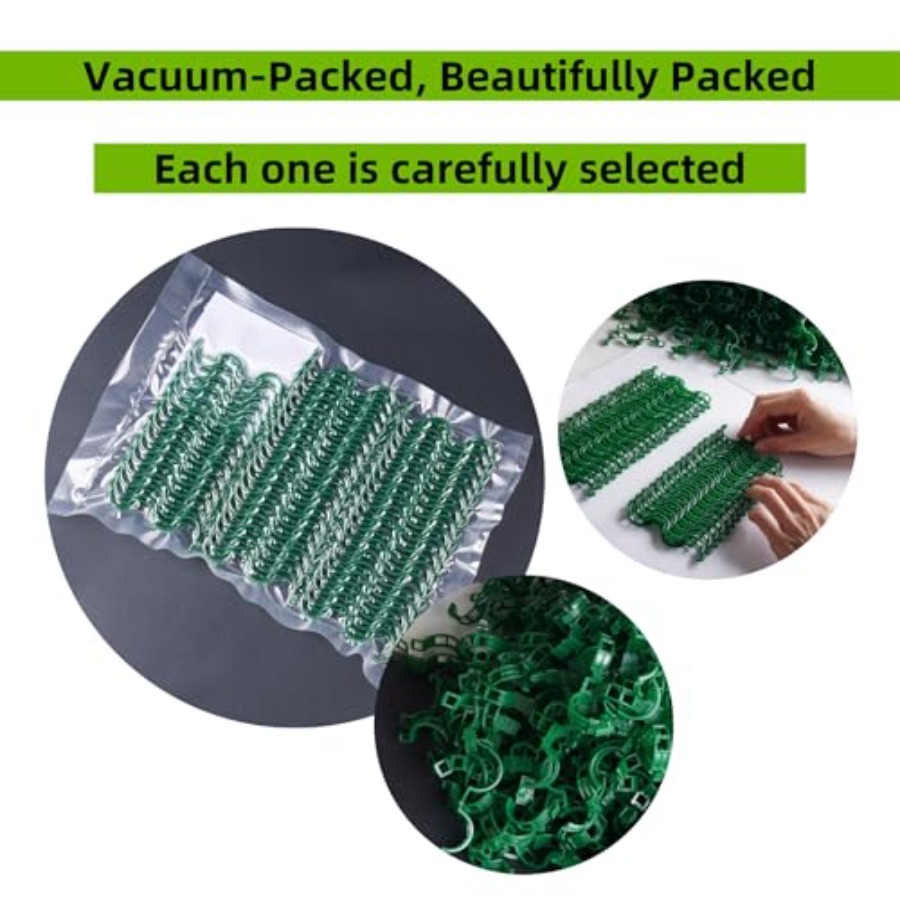 100 Pcs Plant Support Clips Pl - Vine Climbing Plastic 리뷰 및 가격