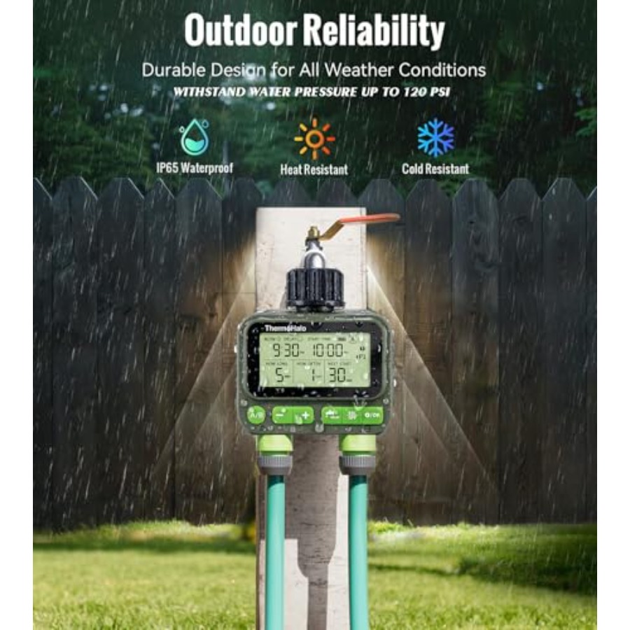 Smart Sprinkler Timer for Lawn - Timer Dual Outlet 리뷰 및 가격
