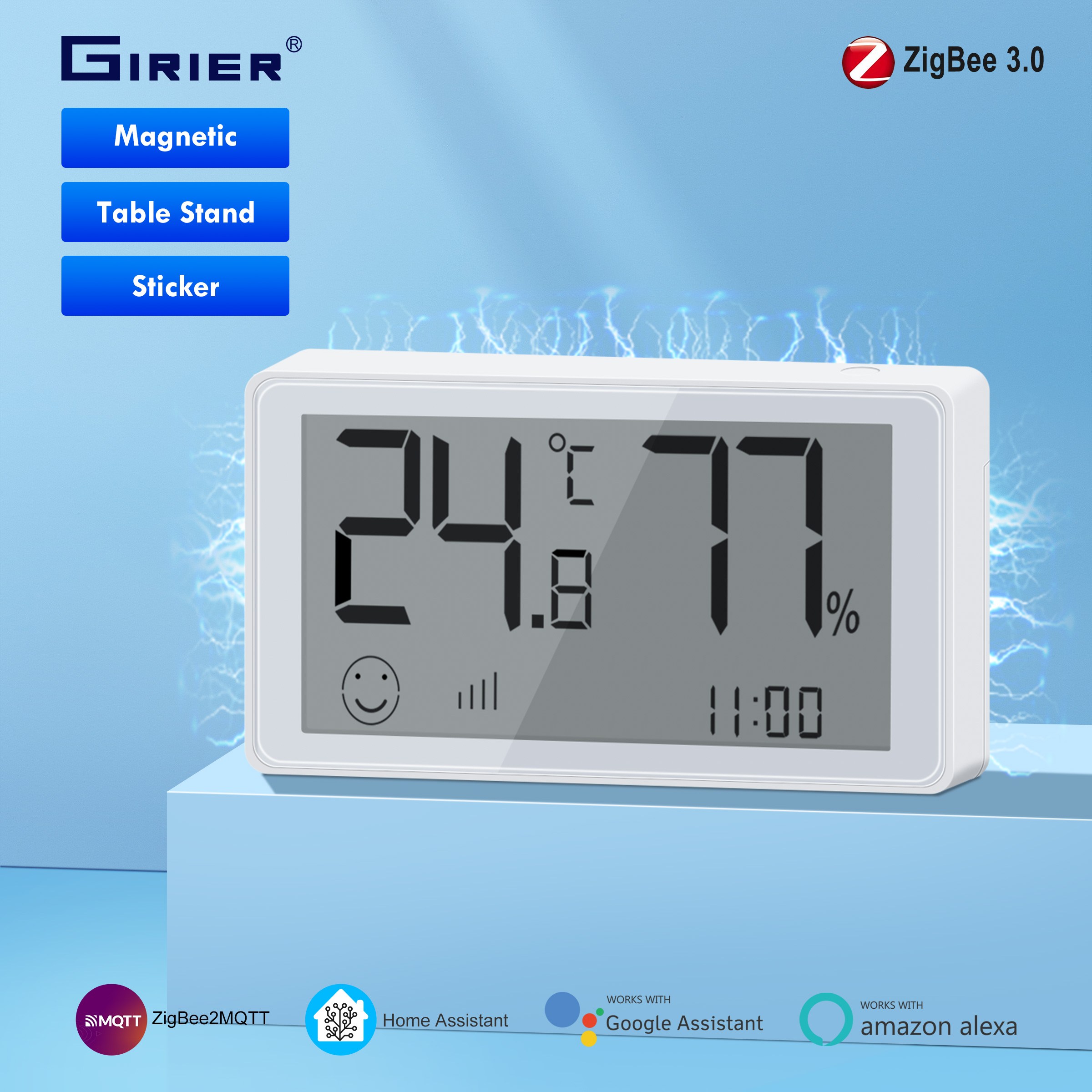 GIRIER ZigBee 3.0 Smart Temper - Digital Hygrometer Probe 리뷰 및 가격
