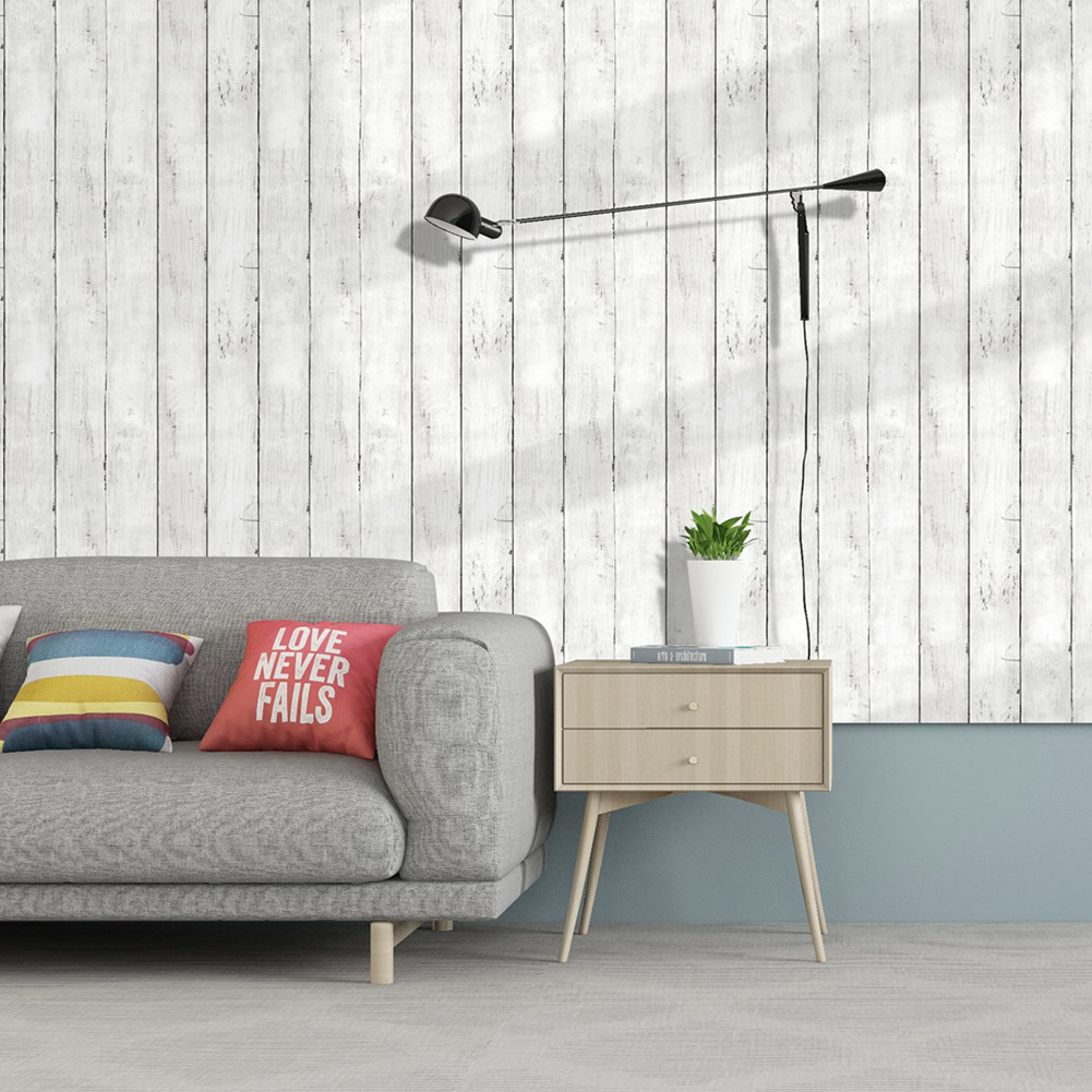 Retro White Wallpaper Wooden P - Pvc Panel Background 리뷰 및 가격