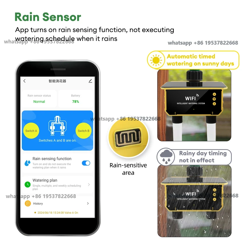 WiFi Solar Timer Dual Water Va - Timer Dual Outlet 리뷰 및 가격