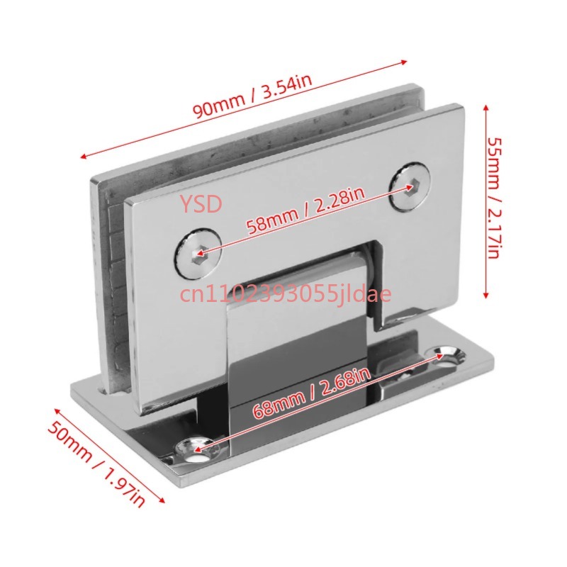 Frameless Glass Door Hinge 90  - Glass Door Hinge 리뷰 및 가격