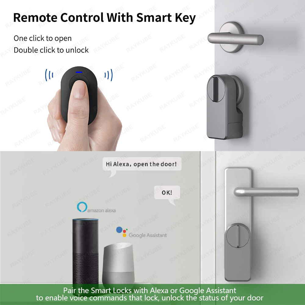 RAYKUBE A1 Pro Tuya BEL Smart  - Glass Door Hinge 리뷰 및 가격