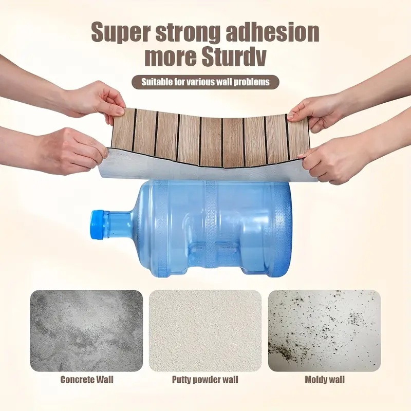 Self Adhesive Waterproof 3D Wa - Pvc Panel Background 리뷰 및 가격