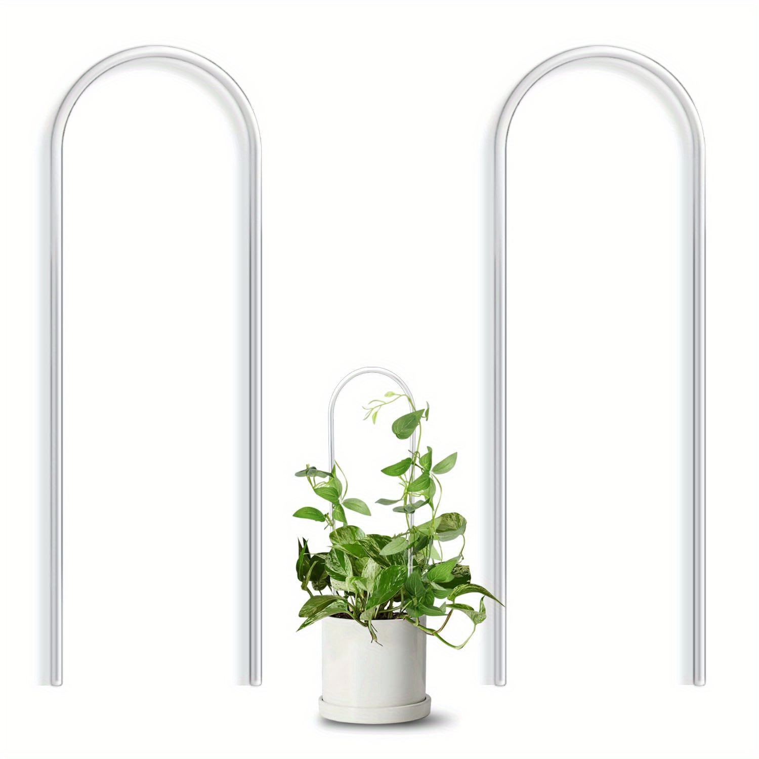 3pc u-shaped acrylic plant cli - Vine Climbing Plastic 리뷰 및 가격