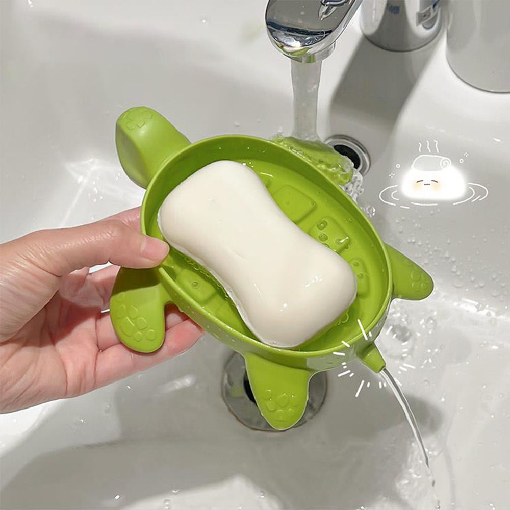Turtle Drain Soap Box  Cartoon - Water Dish Reptile 리뷰 및 가격