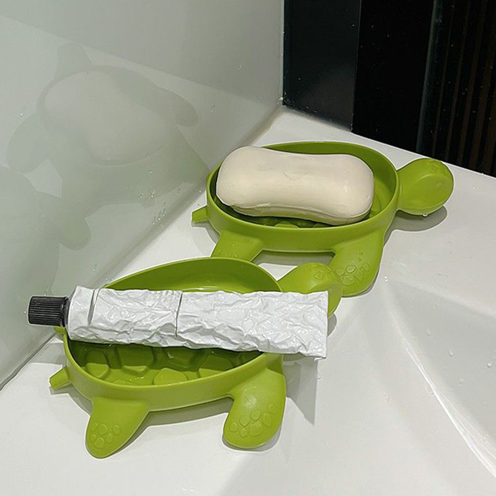 Turtle Drain Soap Box  Cartoon - Water Dish Reptile 리뷰 및 가격