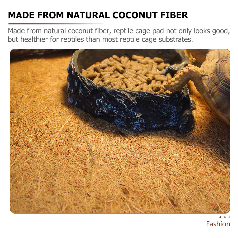 Reptile Carpet Natural Coconut - Substrate Coconut Fiber 리뷰 및 가격