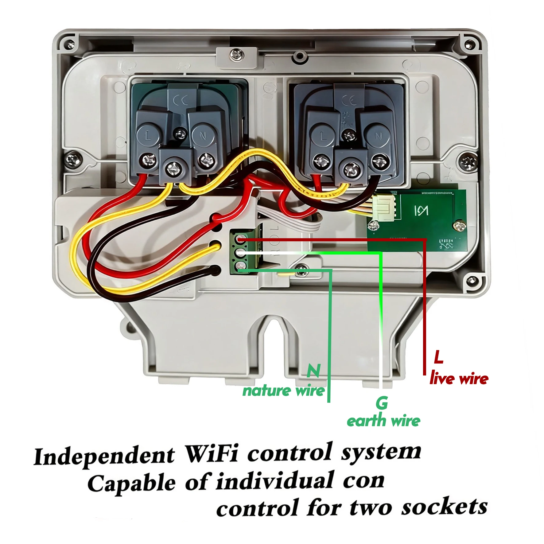 Tuya Waterproof Electrical Wal - Timer Dual Outlet 리뷰 및 가격