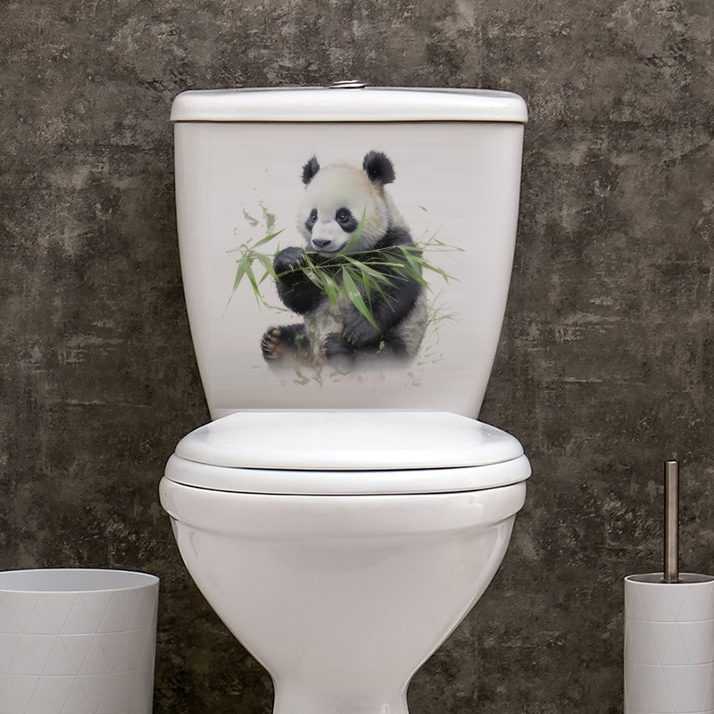C76# Watercolor panda wall sti - Pvc Panel Background 리뷰 및 가격