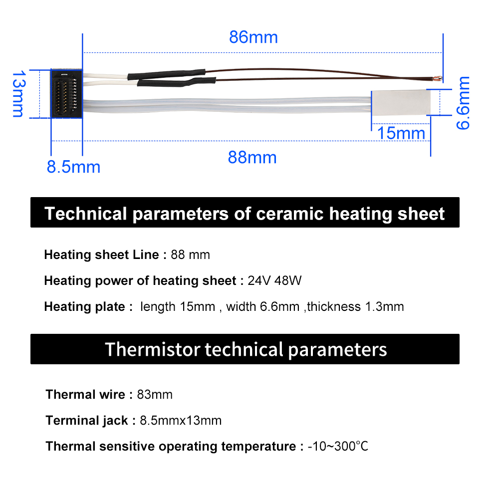For Bambu Lab Hotend V2.0 V3.0 - Ceramic Heat Emitter 리뷰 및 가격