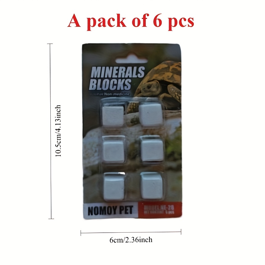 6 Pcs Fish Tank Calcium Block  - Calcium Powder Reptile 리뷰 및 가격