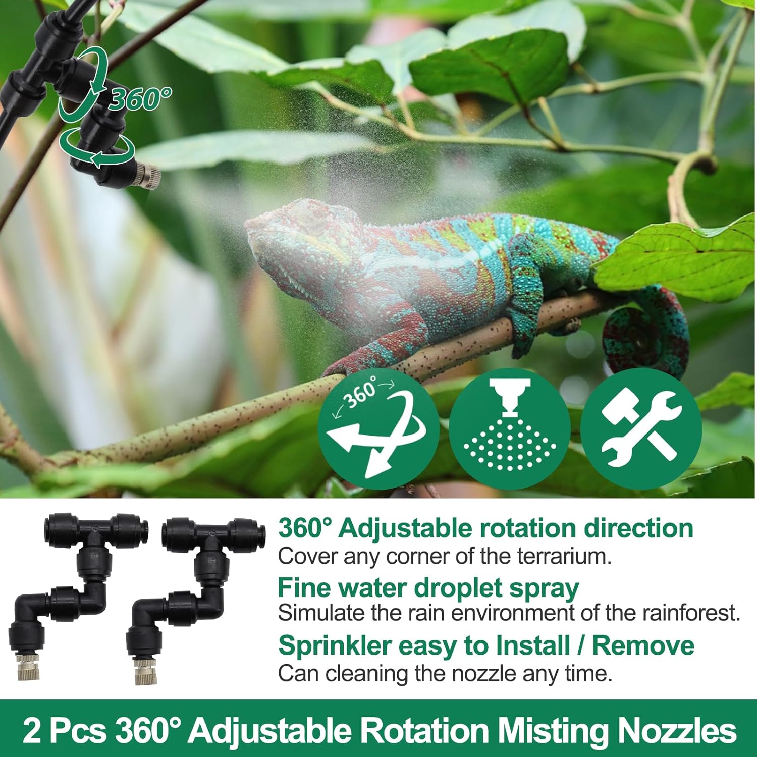 Reptile Humidifiers Smart Mist - Misting Nozzle Reptile 리뷰 및 가격